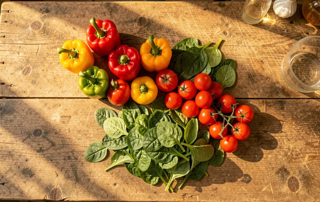 Vegetales frescos